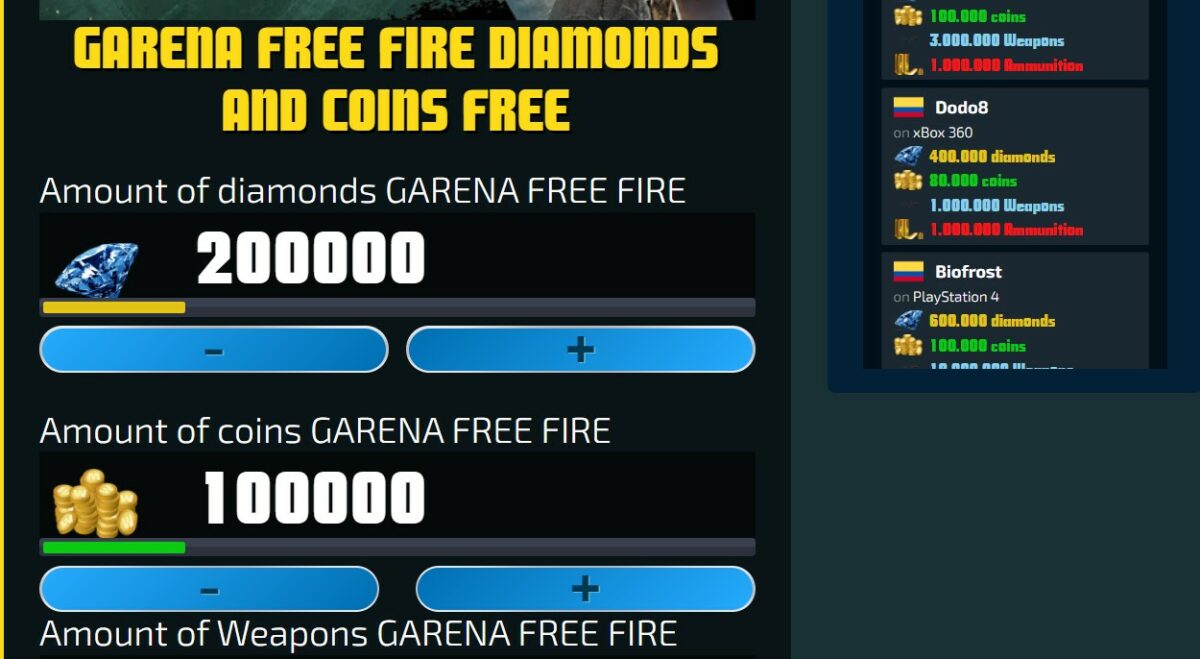 Generator resource ff tanpa verifikasi