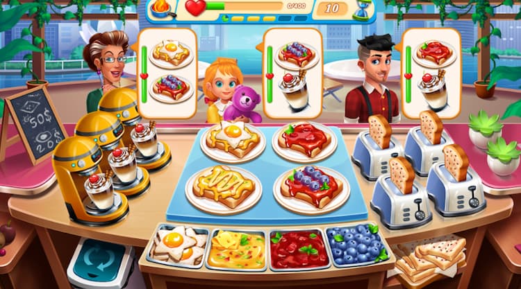 Game memasak android cooking marina