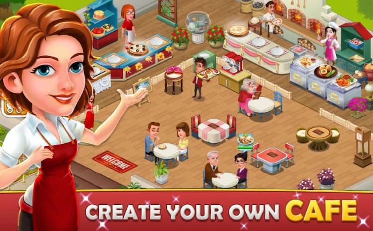 Game masak cafe tycoon
