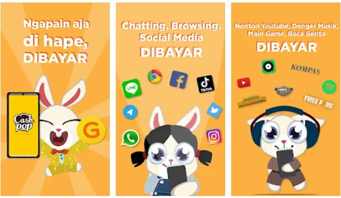 Game penghasil uang cashpop