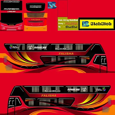 Livery bussid sdd falisha
