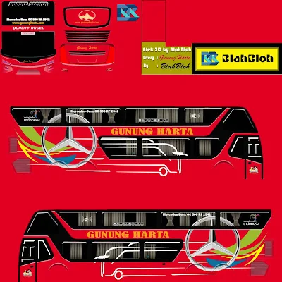 Livery bussid sdd gunung harta