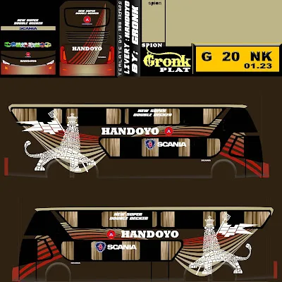 Livery bussid sdd handoyo