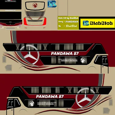 Livery bussid sdd pandawa 87 1