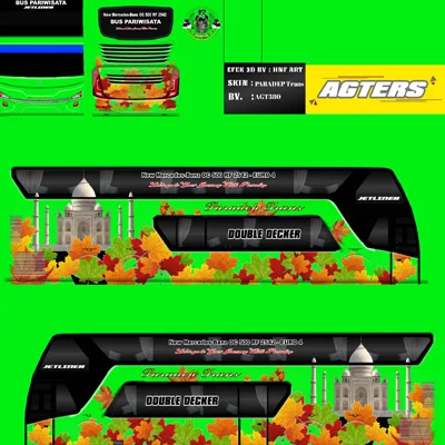 Livery bussid sdd paradep trans jetliner dd