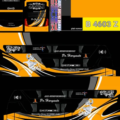 Livery bussid sdd po. Haryanto wayang oren