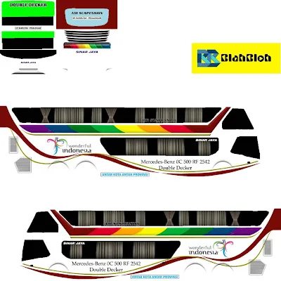 Livery bussid sdd sinar jaya