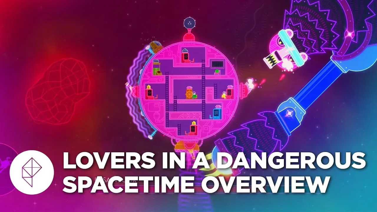 Lovers in a dangerous spacetime