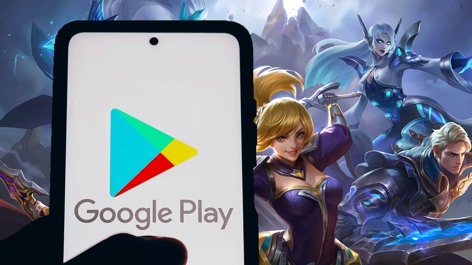 Cara download game di play store