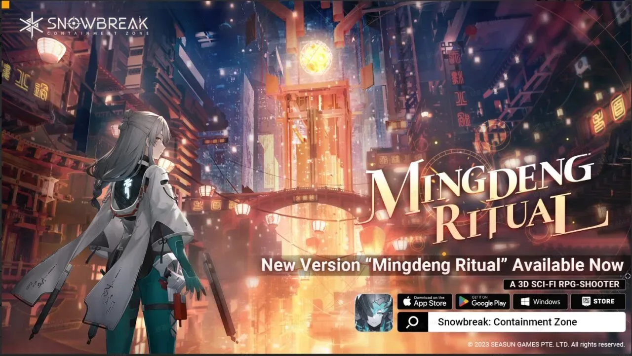 Snowbreak: containment zone perkenalkan versi baru bergaya timur bertajuk “mingdeng ritual”! 1 Snowbreak: containment zone