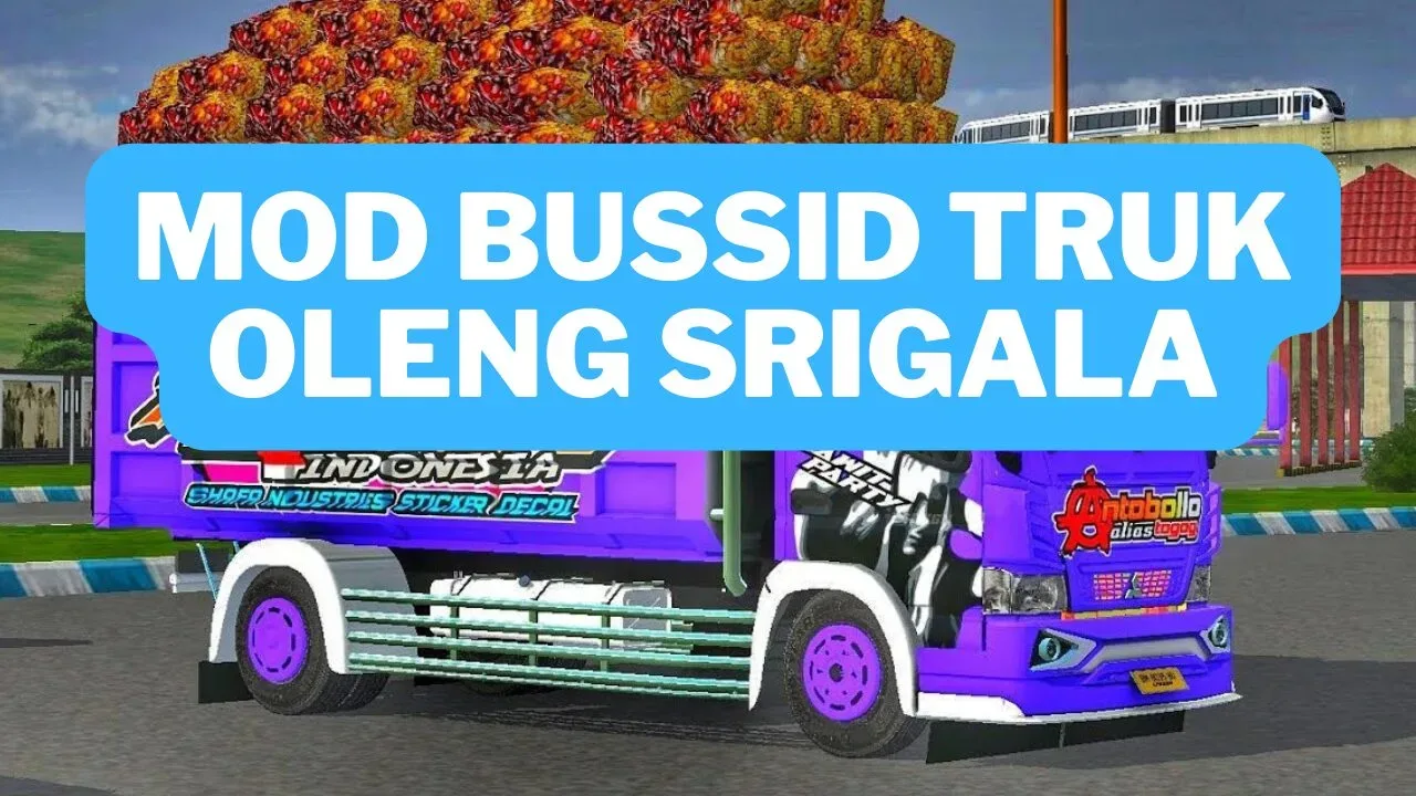 Mod bussid truk oleng knalpot srigala terbaru 2024 gamedaim