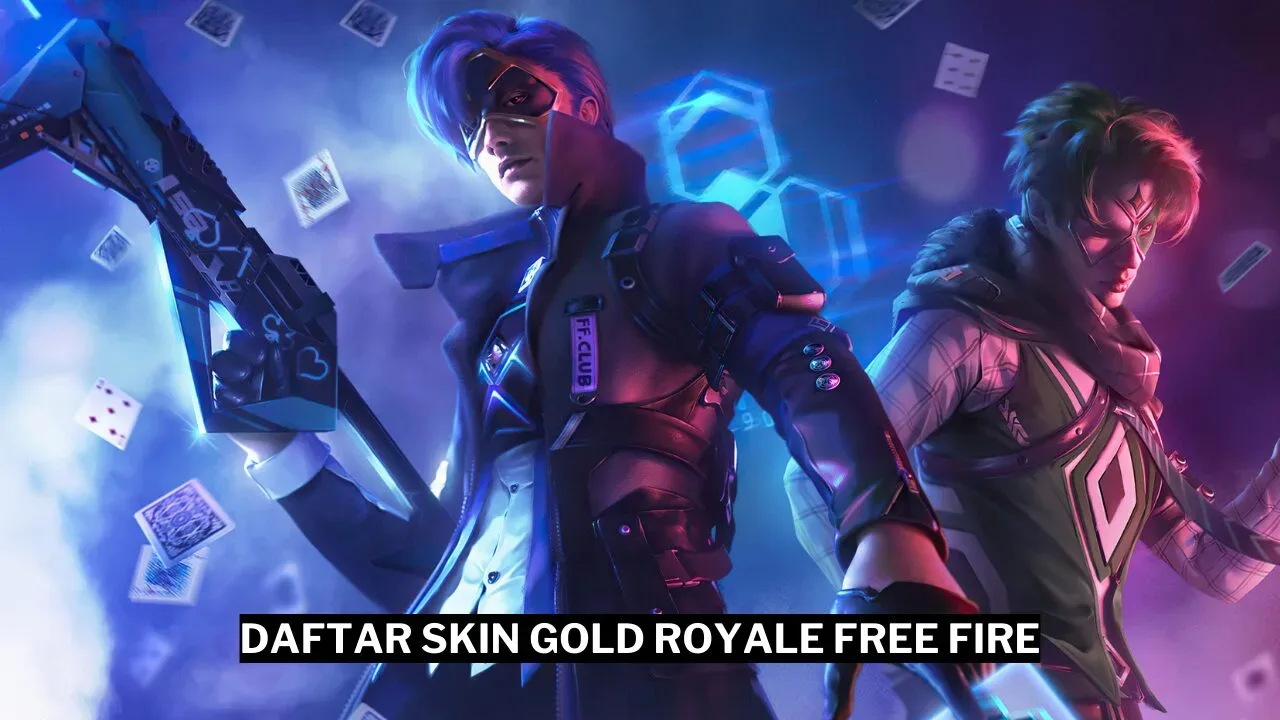 Daftar skin gold royale free fire (ff) gamedaim (1)