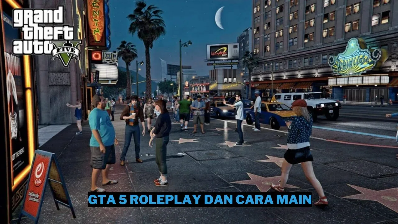 Apa itu gta 5 roleplay dan cara mainnya