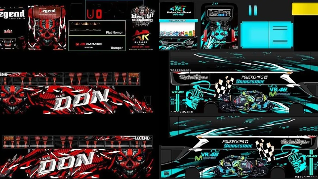 500+ livery bussid hd, shd, xhd, sdd dan sshd jernih gamedaim