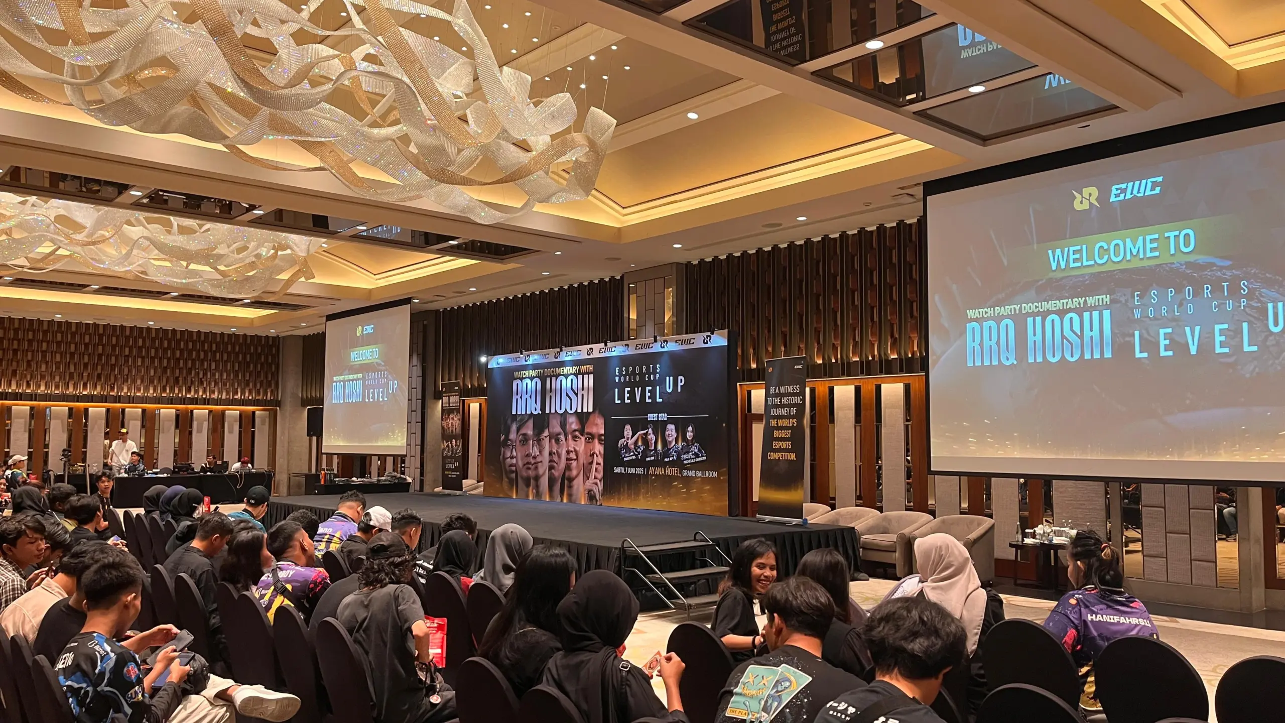 Rrq watch party ewc level up 3