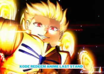 Kode redeem anime last stand