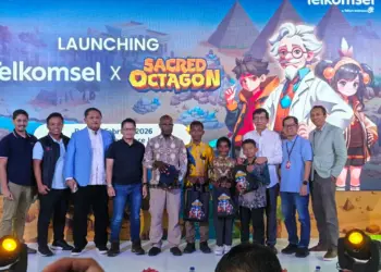 Telkomsel sacred octagon foto bersama